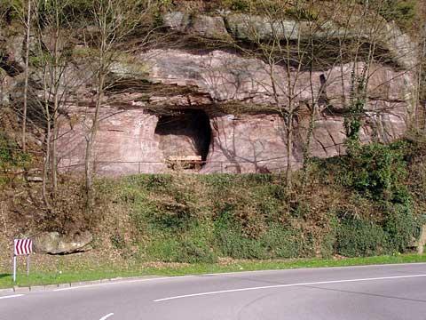 Mondloch in Bad Liebenzell